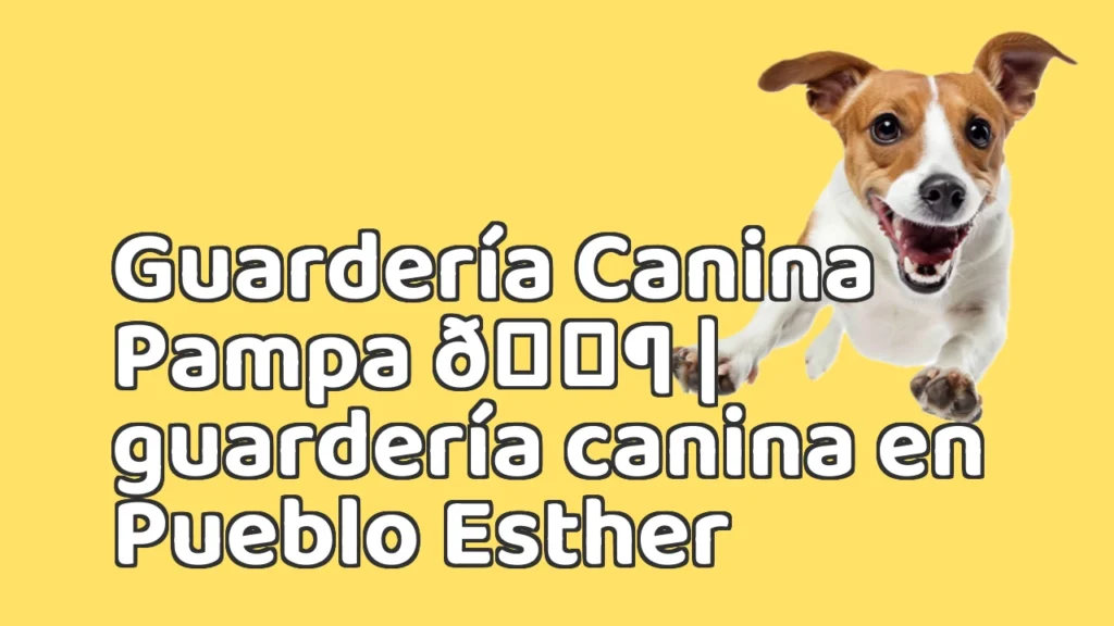 Guarderia Canina en Guardería Canina Pampa 🐶 | guardería canina en Pueblo Esther Guarderia Canina en Guardería Canina Pampa 🐶 | guardería canina en Pueblo Esther