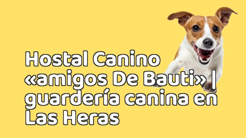 Guarderia Canina en Hostal Canino «amigos De Bauti» | guardería canina en Las Heras