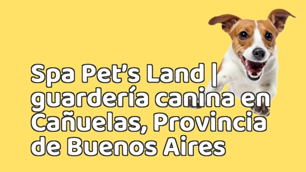 Guarderia Canina en Spa Pet’s Land | guardería canina en Cañuelas, Provincia de Buenos Aires Guarderia Canina en Spa Pet’s Land | guardería canina en Cañuelas, Provincia de Buenos Aires